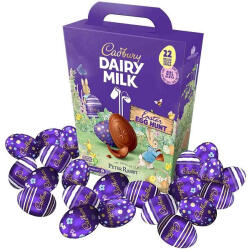 Cadbury Dairy Milk Egg Hunt csokitojások 317g
