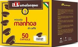 Passalacqua Capsule de cafea Passalacqua MANHOA pentru Lavazza A Modo Mio 50 buc