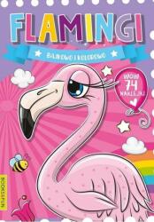 Books And Fun Flamingos: basm și 74 de autocolante colorate (PLAT0688)