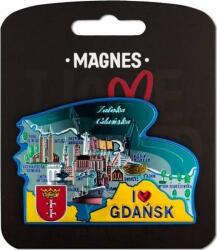 Pan Dragon Domnul Dragon Magnet Iubesc Polonia Gdańsk ILP-MAG-A-GD-35 (432922)