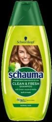 Schwarzkopf Sampon cu extract de mar verde si urzica Schauma Soft Freshness pentru par normal, 400 ml (687633)