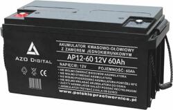 Azo Akumulator VRLA AGM bezobsługowy AP12-60 12V 60Ah (AZO00D1151)