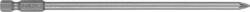 GRAPHITE Końcówka wkrętakowa PZ1 x 6.35 x 150 mm, 1/4 (56H570) Set capete bit, chei tubulare