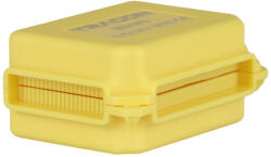 Tracon BOXW3 Vízálló műanyag doboz, sárga 53x39x24mm, IPX8 (BOXW3)