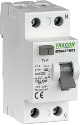 Tracon EVOAV2P8003 Áram-védőkapcsoló, 2 pólusú 80A, 30mA, 10kA, AC (EVOAV2P8003)