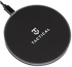 TACTICAL Base Plug Wireless Telefon töltő - fekete vezeték nélküli (Wireless) töltő 2A + fekete USB/Type-C kábel, 1m - tokgalaxis