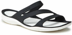 Crocs Papucs Crocs Swiftwater Sandal W 203998 Black/White 38_5