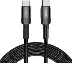 Tech-Protect Ultraboost Evo kábel USB-C - USB-C PD 100W 5A 300cm fekete (THP2596)