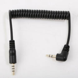 Saramonic PMC2 TRRS 3.5mm Jack (Male) -TRS 3.5mm Jack (Male) Audio Átalakító tekercselt kábel
