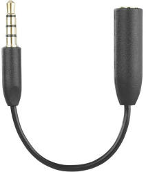 Saramonic UC201 TRRS 3.5mm Jack (Male) -TRS 3.5mm Jack (Male) Audio Átalakító tekercselt kábel