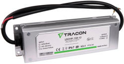 TRACON LDCVIP-150-12 Védett fém házas LED meghajtó 100-240VAC/12VDC, 150W, 0-12, 5A, IP67 (LDCVIP-150-12)