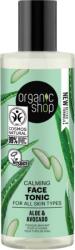Organic Shop nyugtató arctonik aloe verával és avokádóval, 150 ml