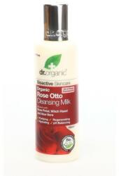 Dr. Organic arctisztító tej bio damaszkuszi rózsával, 150 ml