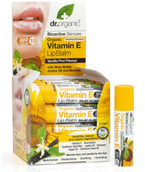 Dr. Organic Bio E-Vitaminos ajakbalzsam, 5, 7 ml