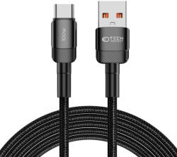 Tech-Protect Ultraboost Evo kábel USB-A -USB-C 100W 5A 300cm fekete (THP2604)