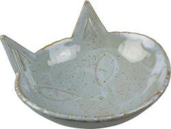 Duvoplus Bol ceramică pentru pisici Duvo+ 175ml Albastru închis 14x14x6.5cm (13372)