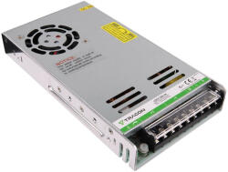 Tracon LDCV-350-24 Fém házas LED meghajtó 90-264VAC/24VDC, 350W, 0-14, 6A, IP20 (LDCV-350-24)