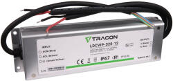 TRACON LDCVIP-320-12 Védett fém házas LED meghajtó 90-264VAC/12VDC, 320W, 0-26.5A, IP67 (LDCVIP-320-12)