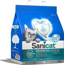 Sanicat Asternut pisici, Sanicat Advanced Hygiene, Diatomit, Inodor, 5L (SN-6040)
