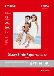 Canon hârtie fotografică lucioasă, hârtie fotografică, lucioasă, GP-501, alb, A4, 210 g / m2, 20 buc. , 0775B082 cerneala (0775B082)