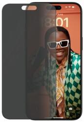 PanzerGlass - Edzett Üveg UWF Privacy az applikátorral - iPhone 15 Pro Max, fekete