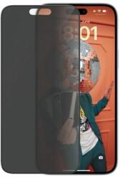 PanzerGlass - Edzett Üveg UWF Privacy az applikátorral - iPhone 15 Plus, fekete