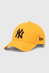 New Era pamut baseball sapka narancssárga, nyomott mintás, NEW YORK YANKEES - narancssárga Univerzális méret