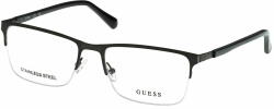 GUESS Rama ochelari de vedere Barbati Guess GU50104-007-54, Negru, Rectangular, 54 mm (GU50104 007 54)