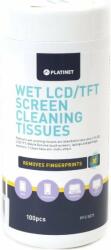 Platinet Servetele Umede Platinet pentru curatare LCD/TFT, 20x13 cm, 100 bucati (PFS5875)
