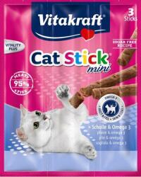 Vitakraft Recompense pentru pisici Vitakraft Cat Sticks cu Cambula si Omega 3 18 g (VAT007298)