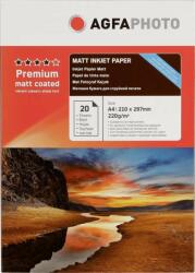 AgfaPhoto Premium Double Side Coated Matt-A 4 220 g 20 Sheets (AP22020A4MDUON)