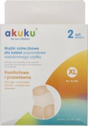 Akuku Chiloți postpartum Akuku Akuku Chiloți plasă pentru femei postpartum XL - 2 buc (A0235)