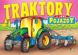 Krzesiek Carte de colorat. Tractoare și alte vehicule - tractor cu un plug (A4, 16 pp. ) (KRZE0289)