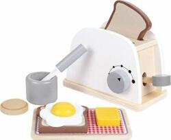 Jokomisiada Toaster din lemn pentru copii + ou ZA4122 (ZA4122) Bucatarie copii