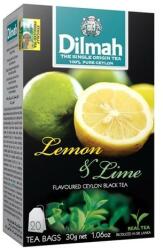 Dilmah Fekete tea DILMAH Lemon & Lime 20 filter/doboz - fotoland