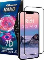 CRONG Crong 7D Nano Flexible Glass - Sticlă hibridă 9H care nu poate fi spartă pentru întregul ecran iPhone 14 Pro (CRG-7DNANO-IP14P)