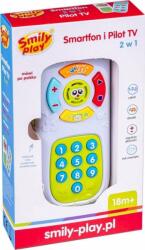 Smily Play Telecomanda 2 in 1 Smartphone/TV, Anek-Smily Play, 18 luni+, Multicolor (GXP-798318)