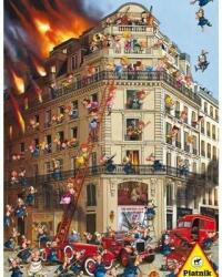 Piatnik Puzzle 1000 piese Piatnik - The Firefighters, Francois Ruyer (214583)