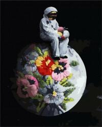 Twoje Hobby Pictează după numere - Astronaut pe lună (484211)
