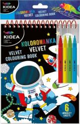 Derform Plansa de colorat Velvet C Kosmos KIDEA (453836)