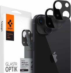Spigen Set 2 folii sticla camera foto Spigen Optik compatibil cu iPhone 13/13 Mini Black (8809811851328-AGL03395)