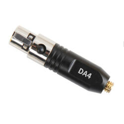 Deity DA4 Microdot Adapter for W. Lav series Black