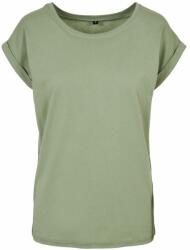 Build Your Brand Bluză lejeră cu mânecă scurtă pentru femei - Salvie blândă | XXXXXL (BY021-1000324702)