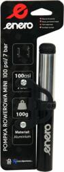 ENERO Pompa bicicleta, Enero, 22x191mm, Aluminiu/Plastic, Negru/Argintiu (1033129)