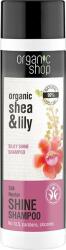 Organic Shop Sampon stralucire cu liliac si unt de shea Silk Nectar, 280 ml - Organic Shop (3011960)
