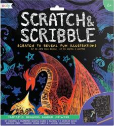 Kolorowe Baloniki Baloane colorate Scratch Scratch & Scribble Dragoni fantastici (323346)