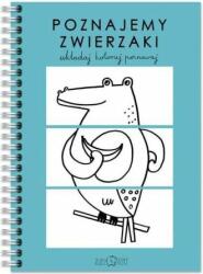Zuzu Toys Cunoașterea animalelor - aranjați, colorați, învățați (250295)