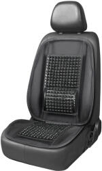 AMIO Husa scaun auto cu bile de masaj si suport lombar, dimensiuni 98 x 49 cm, culoare Neagra (AVX-AM03645) - G-MEDIA