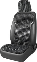AMIO Husa scaun auto cu bile de masaj, suport lombar si tetiera, dimensiuni 126 x 44 cm, culoare Neagra (AVX-AM03650) - G-MEDIA