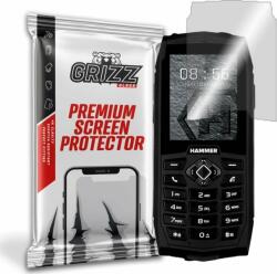 GrizzGlass Folie de protectie Grizz Glass, Sticla hibrida, Compatibil MyPhone Hammer 3 Plus, Transparent (GRZ1110)